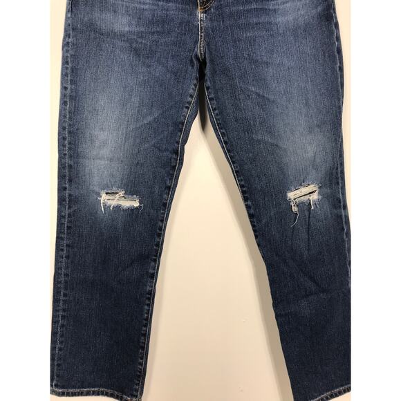 AG Jeans Ex Boyfriend Slim Distressed Women's 32 Capsule Everyday Casual Easy - Picture 3 of 9